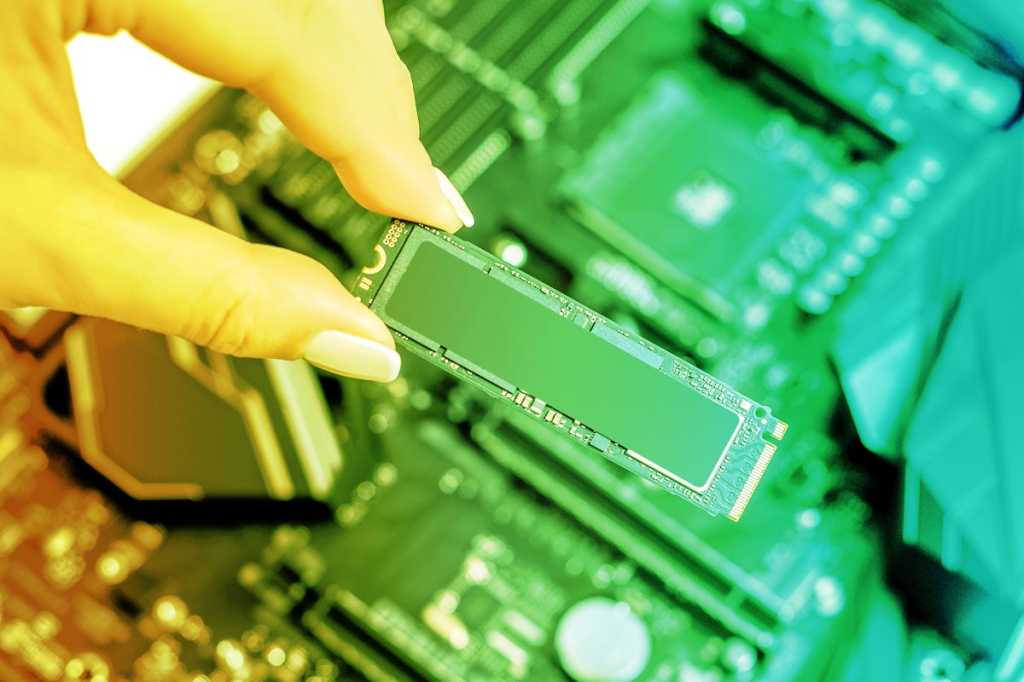 ssd computer chip solid state device